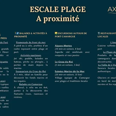 Escale A Port Camargue - Piscine - Tv Le Grau-du-Roi